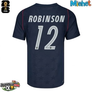 Yhdysvallat Miles Robinson #12 Vieraspaita MM-kisat 2026 Lyhythihainen